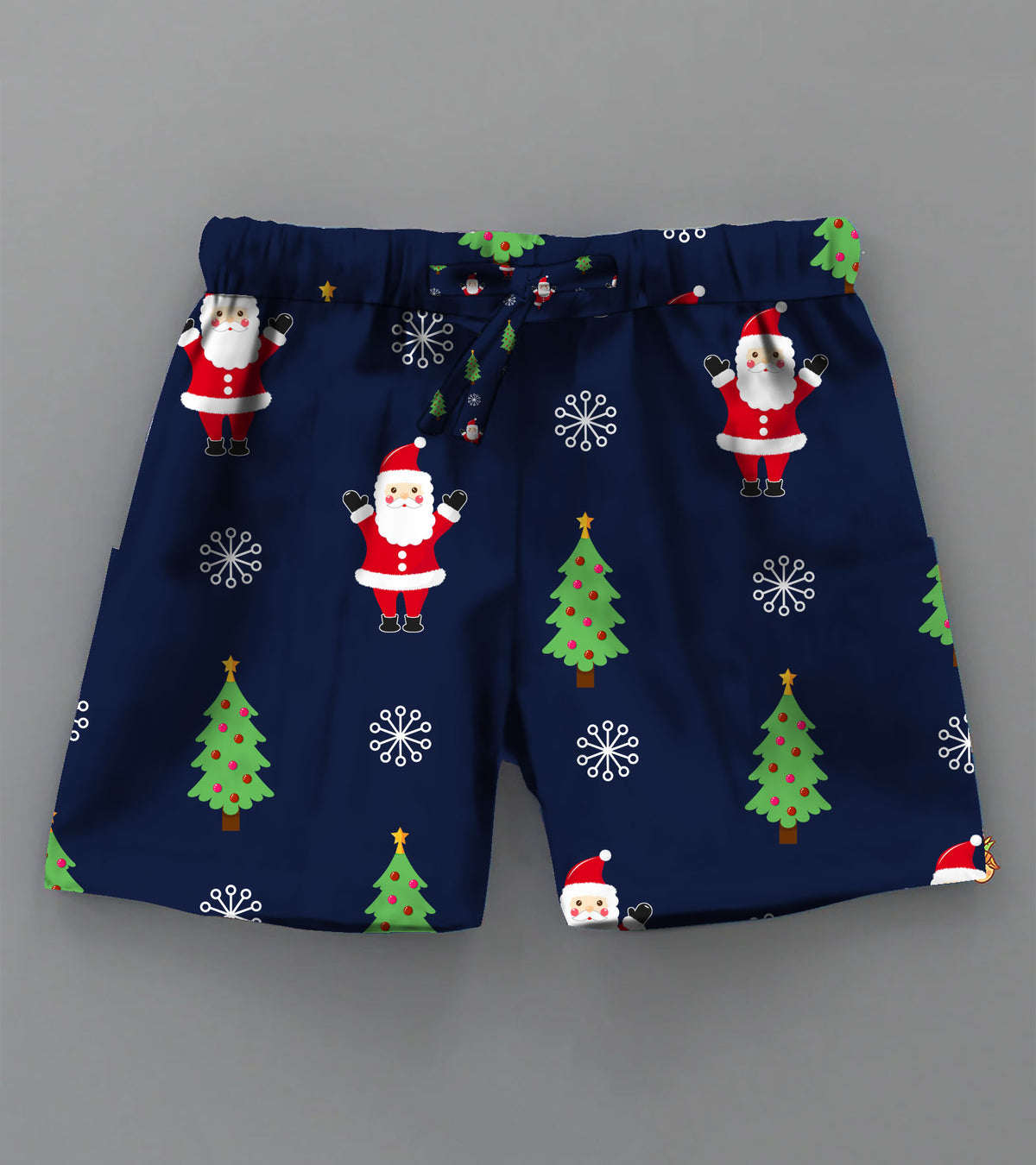 Nevy Christmas Printed Boys Co ord Set