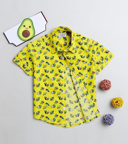 Avo Printed Half Sleeve Shirt