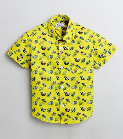 Avo Printed Half Sleeve Shirt