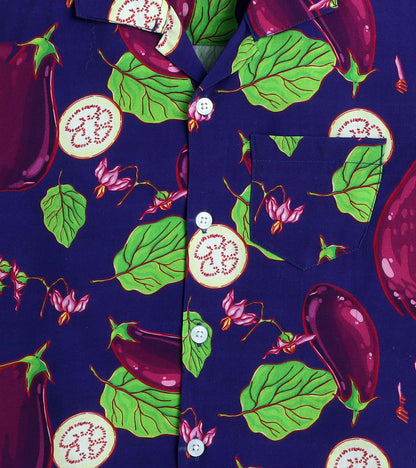 Aubergine Magic Printed Boys Co ord Set