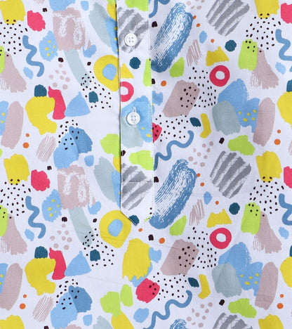 Beautiful Mess Printed Pyjama Kurta Set