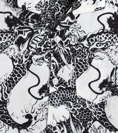 Black and White Tiger Printed Boys Co ord Set