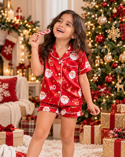 Candy Cane Dreams Christmas Half Pajama Set