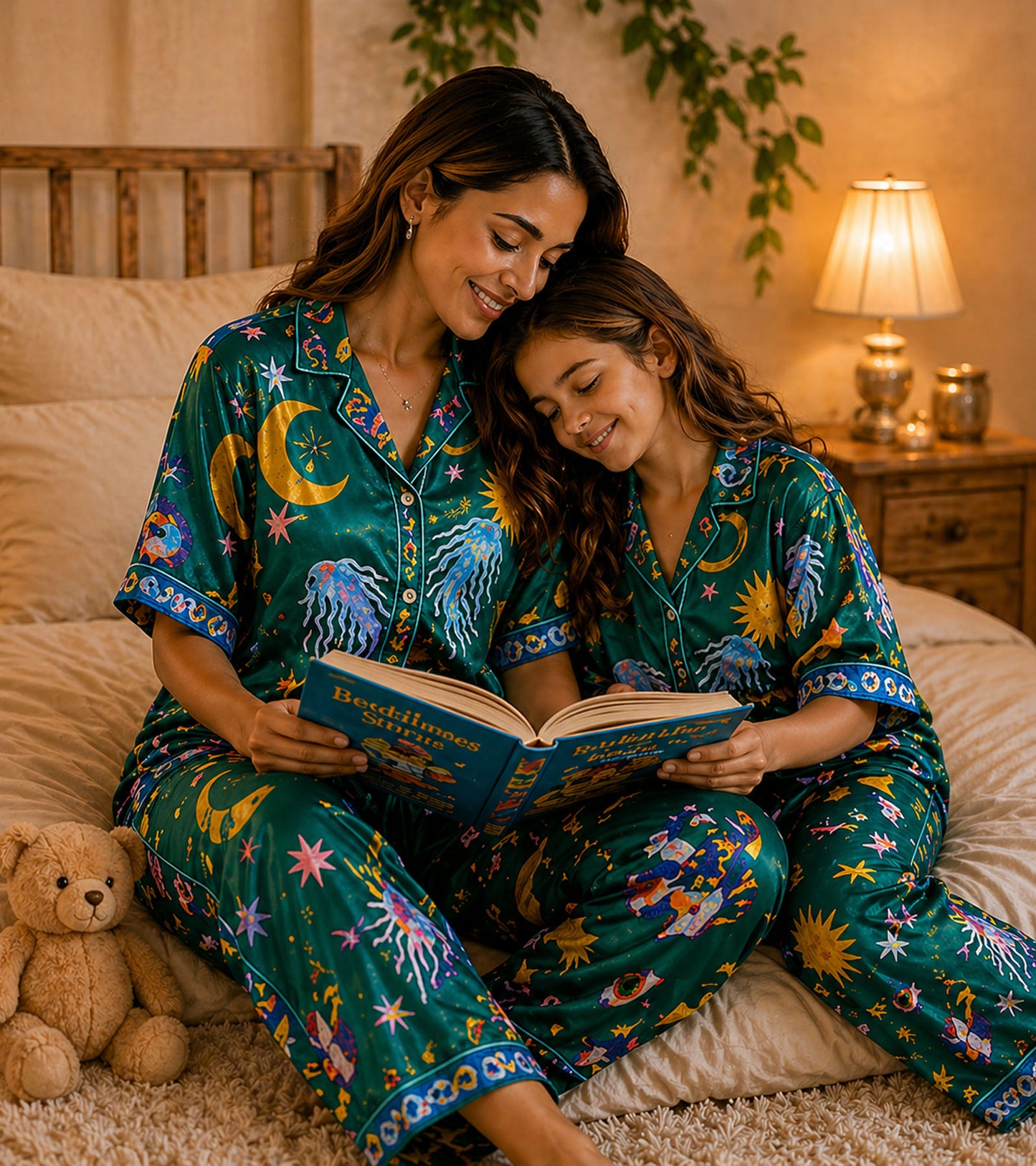 Celestial Garden Luxe Mom & Me Matching Lounge Set