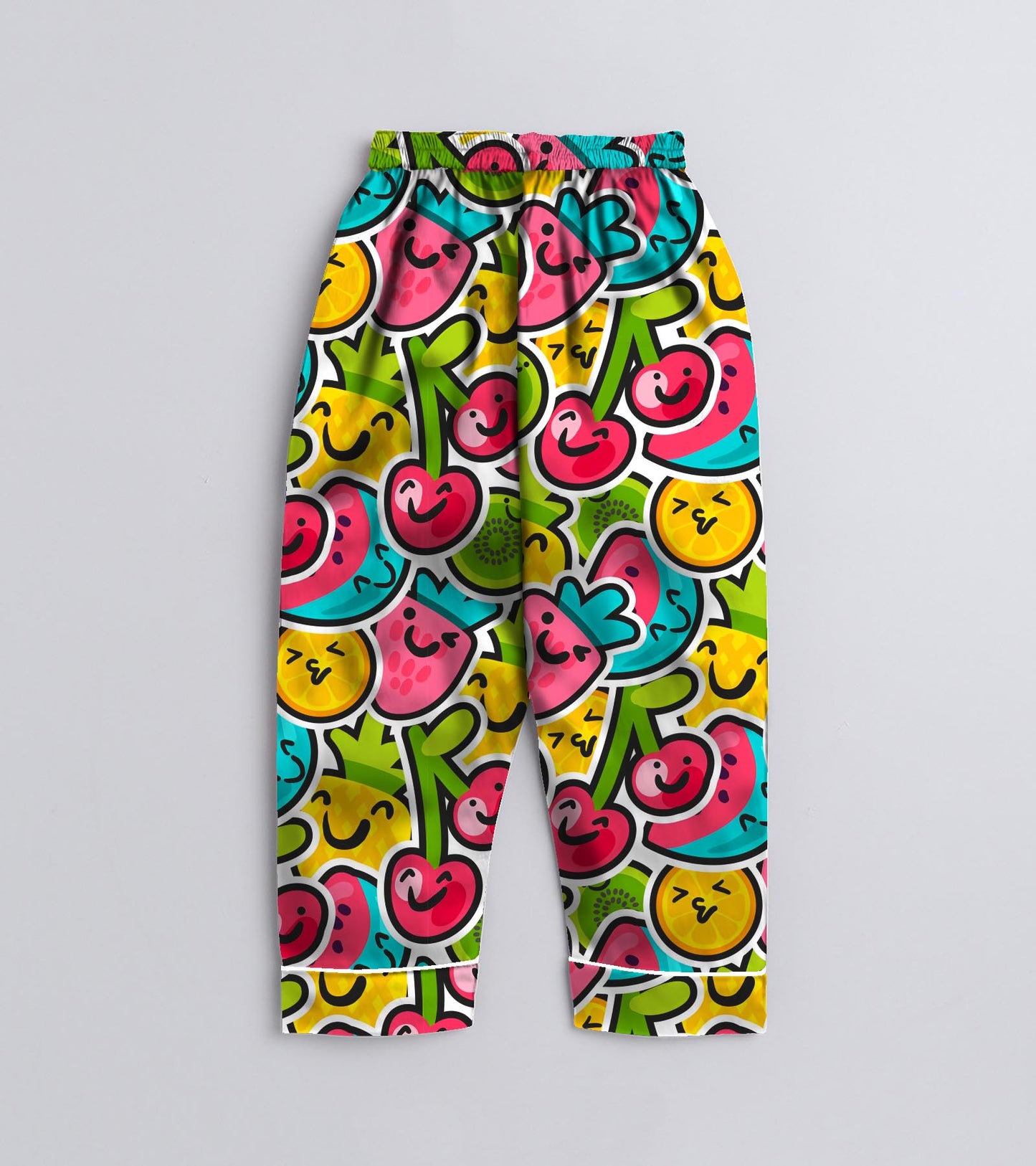 Cherry Pure Cotton Printed Nightsuit Set