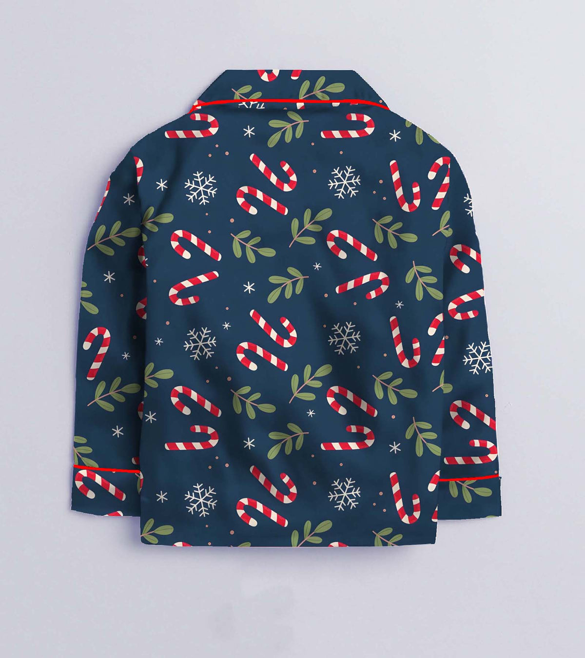 Christmas Deco  Pure Cotton Christmas Printed Nightsuit Set