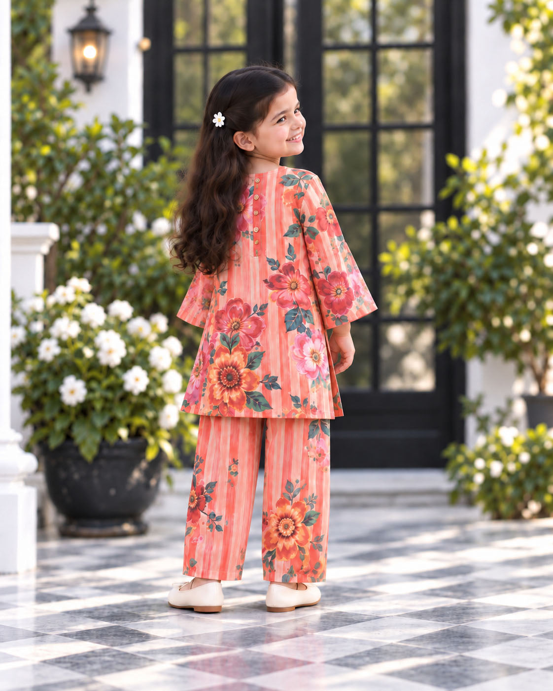 Coral Meadow Designer Ethnic Sets