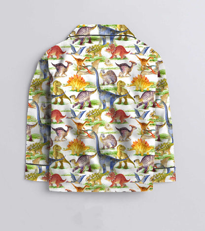 Dinosaur Printed Nightsuit Set
