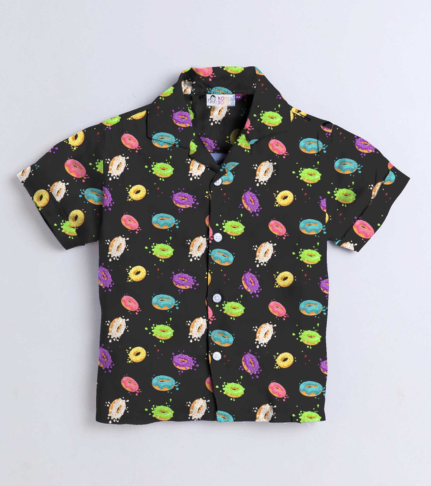 Doughnut Printed Boys Co ord Set