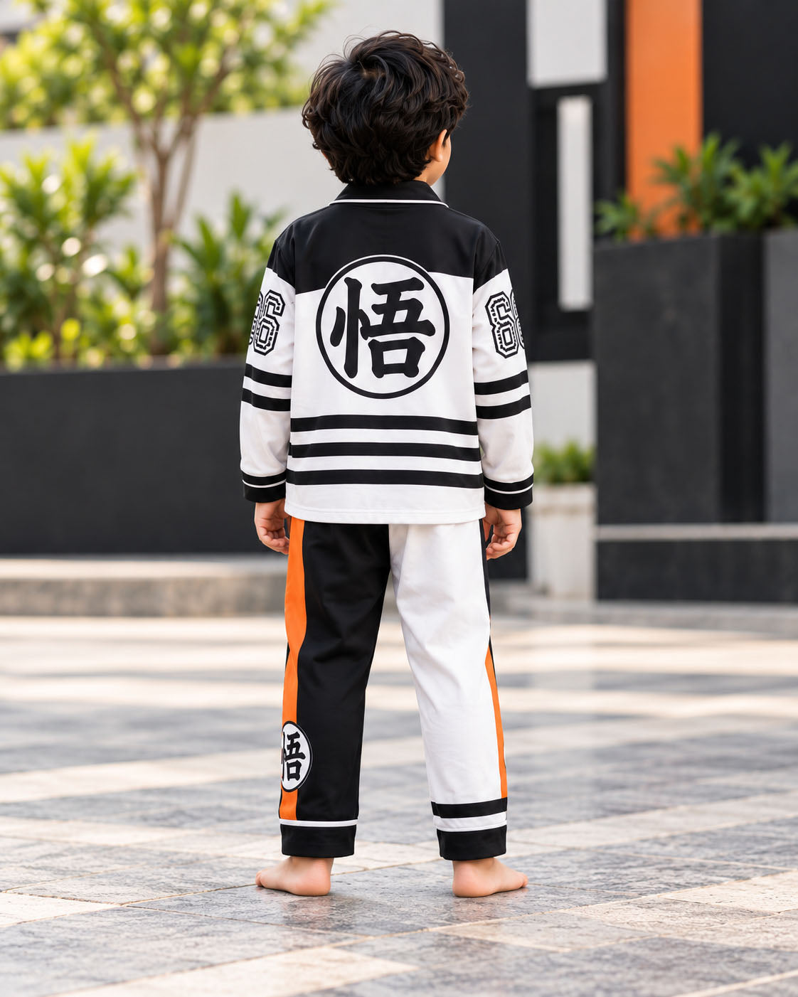 Dragon Ball Pure Cotton Printed Boys Nightsuit Set