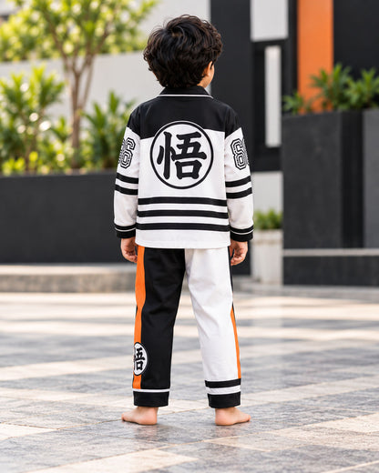 Dragon Ball Pure Cotton Printed Boys Nightsuit Set