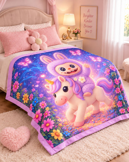 Dreamy Unicorn Pure Cotton Blanket