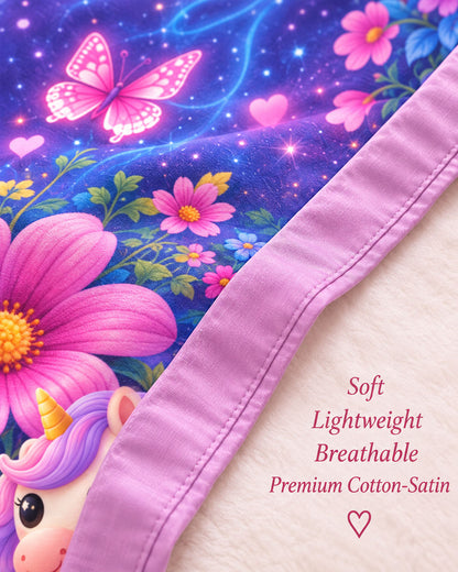 Dreamy Unicorn Pure Cotton Blanket