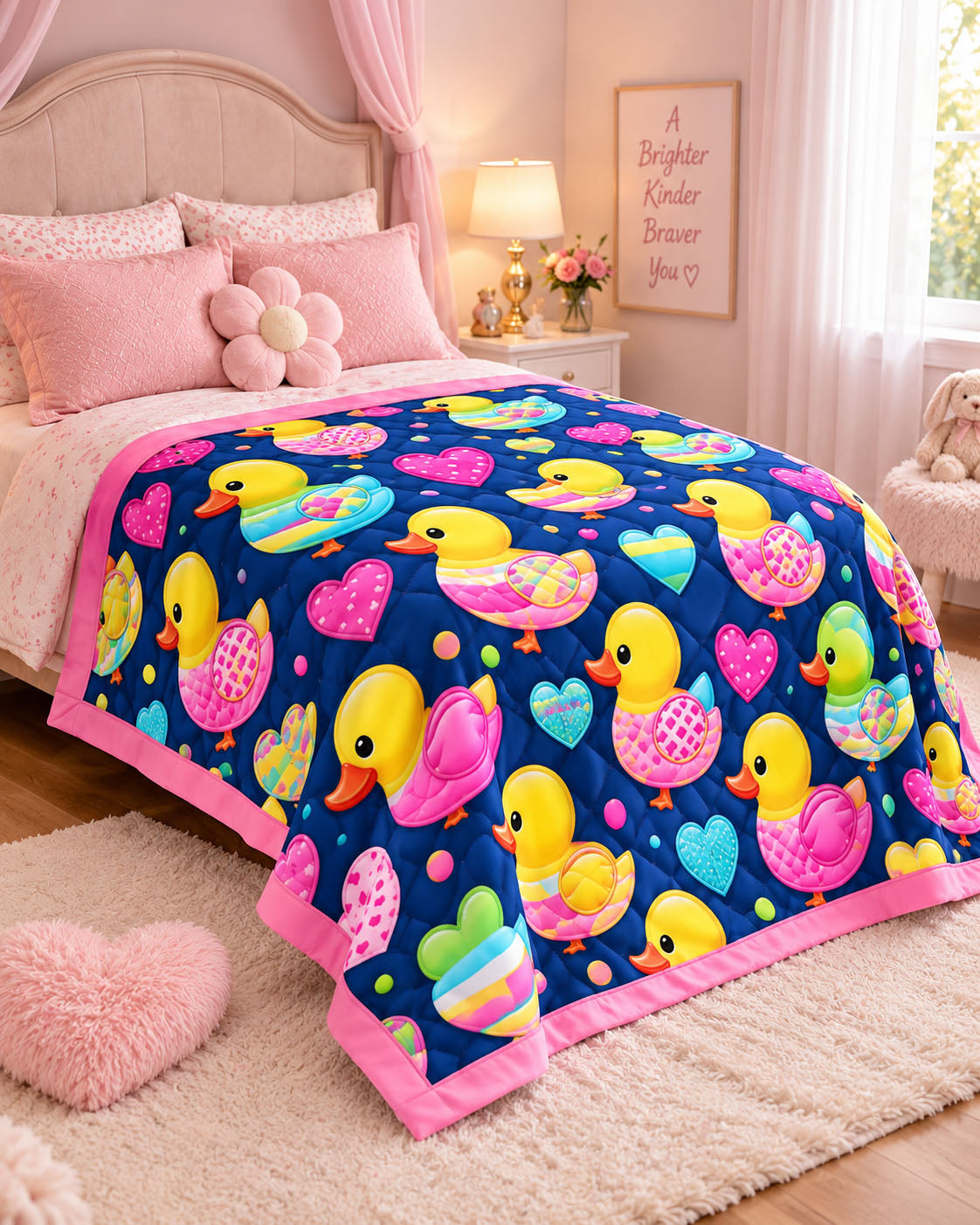 Ducky Love Pure Cotton Blanket
