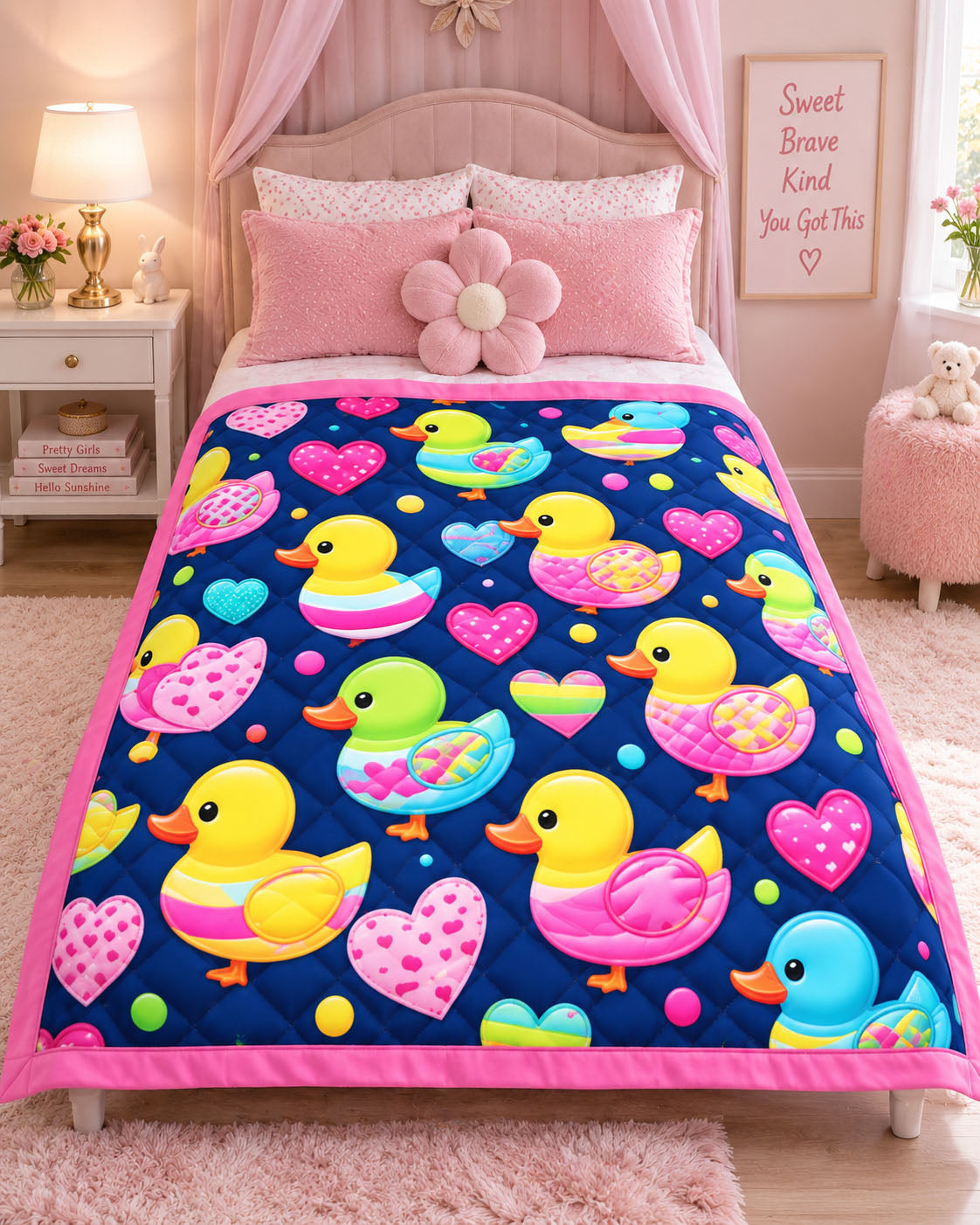 Ducky Love Pure Cotton Blanket