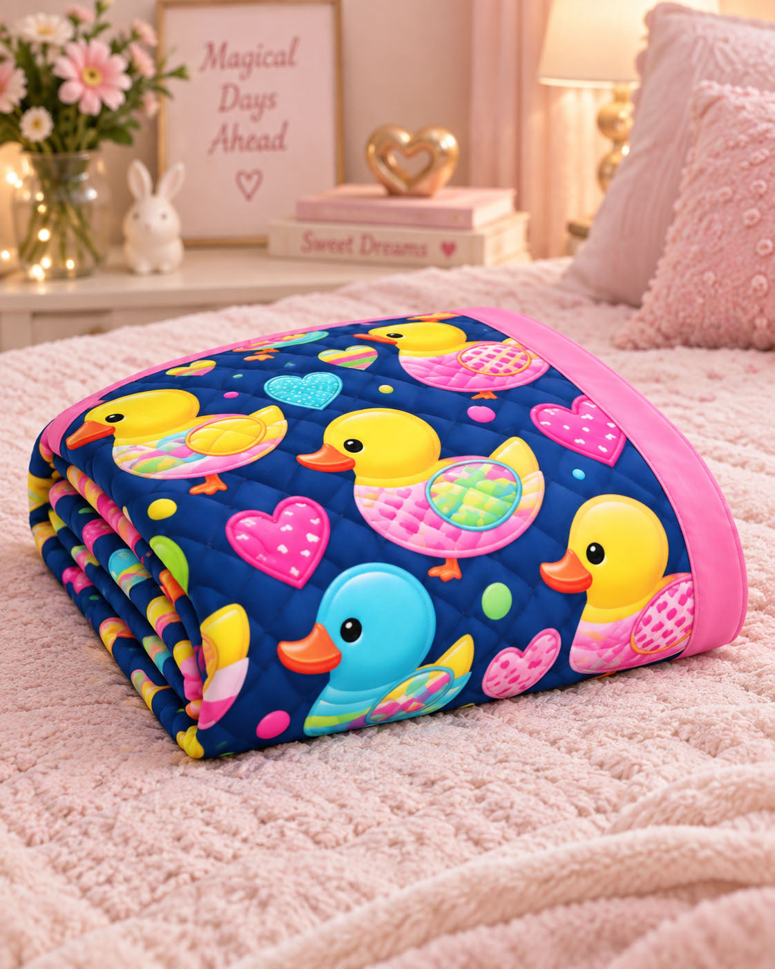 Ducky Love Pure Cotton Blanket
