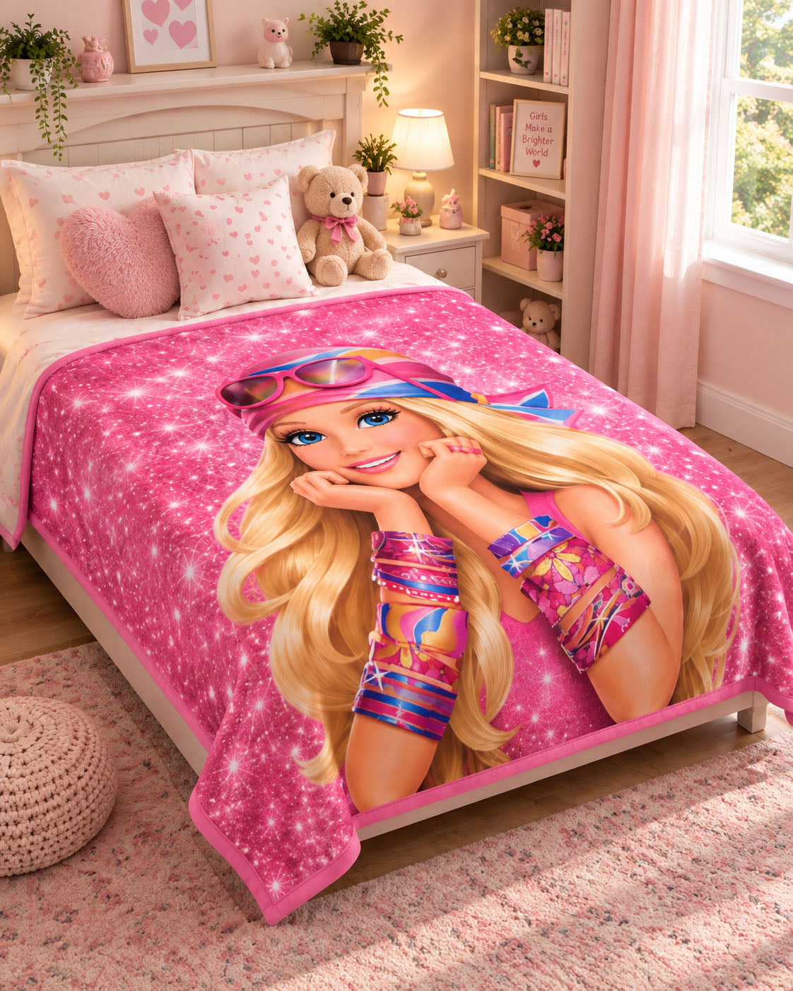 Fashion Doll Pure Cotton Blanket
