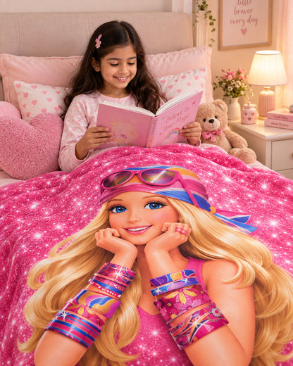 Fashion Doll Pure Cotton Blanket