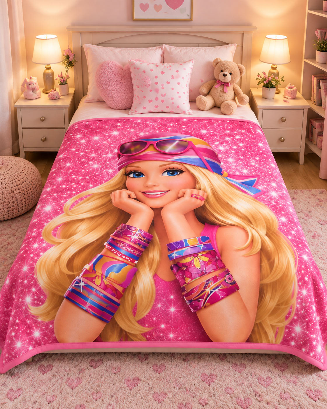 Fashion Doll Pure Cotton Blanket
