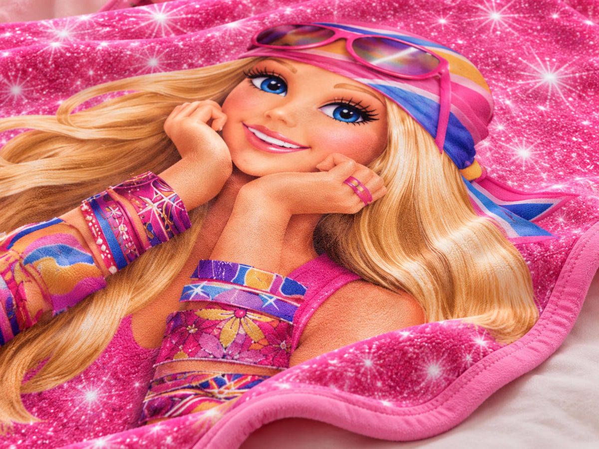 Fashion Doll Pure Cotton Blanket