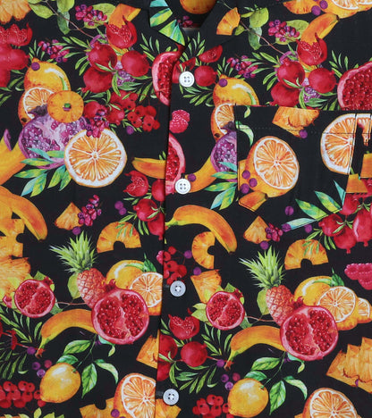 Glorifying Summer Fruits Printed Boys Co ord Set
