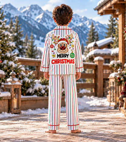 Ho Ho Ho Holiday Cheer CHRISTMAS  Pajama Set