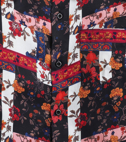 BLK  Printed Full Sleeve Shirt