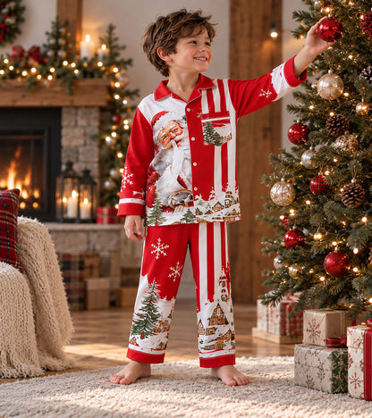 Jolly Santa Christmas Pajama Set
