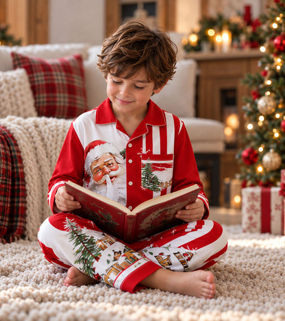 Jolly Santa Christmas Pajama Set