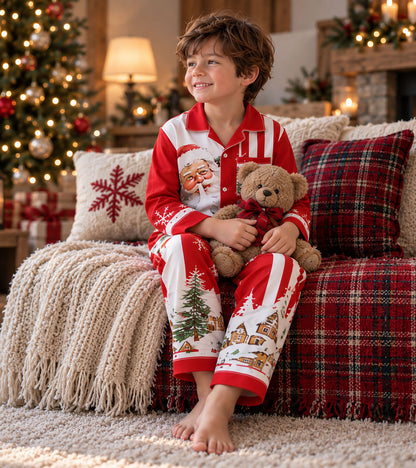 Jolly Santa Christmas Pajama Set