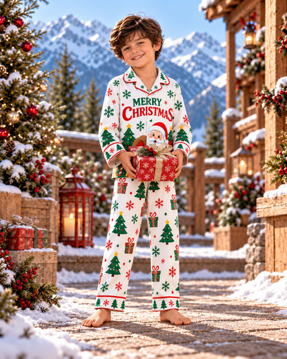 Merry & Bright Christmas Pajama Set