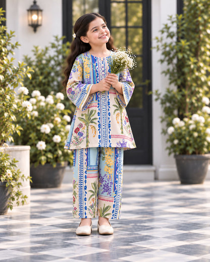 Neel Phool Ikat Designer Ethnic Sets
