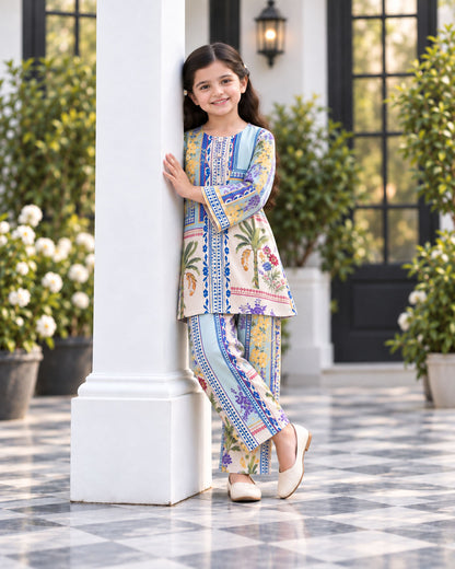 Neel Phool Ikat Designer Ethnic Sets