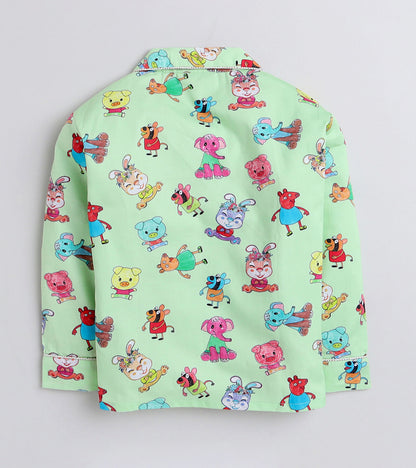 Peppa World Printed Night Suit Set