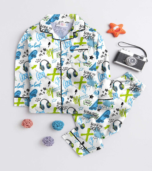 Play Printed Nightsuit Set