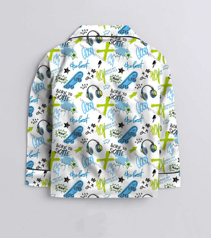 Play Printed Nightsuit Set