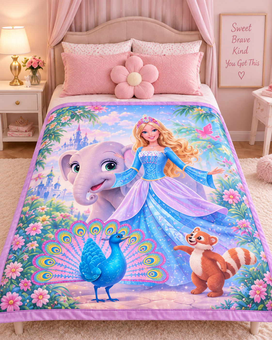 Princess Garden Pure Cotton Blanket