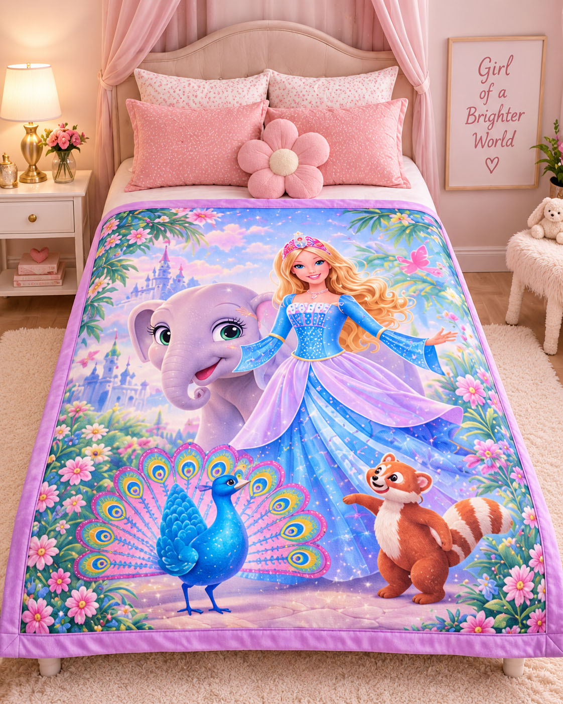 Princess Garden Pure Cotton Blanket