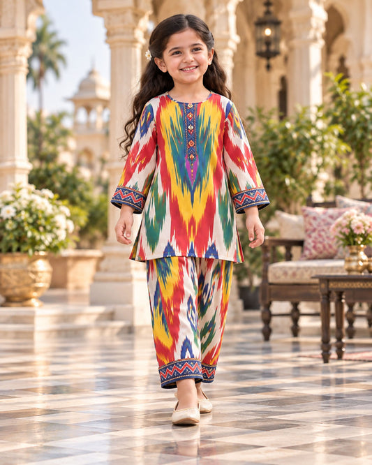 Rangrez Ikat Designer Ethnic Sets