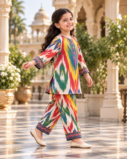 Rangrez Ikat Designer Ethnic Sets