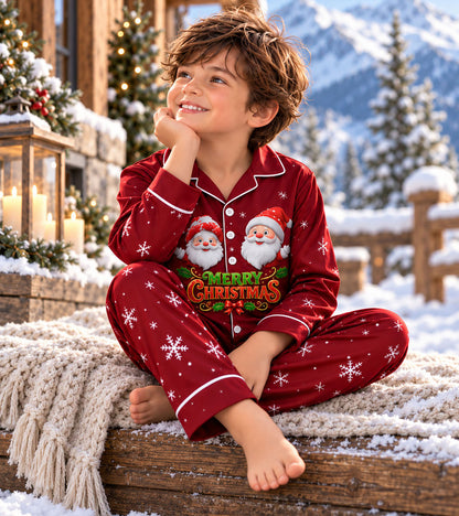 Santa_s Little Wonderland Pajama Set