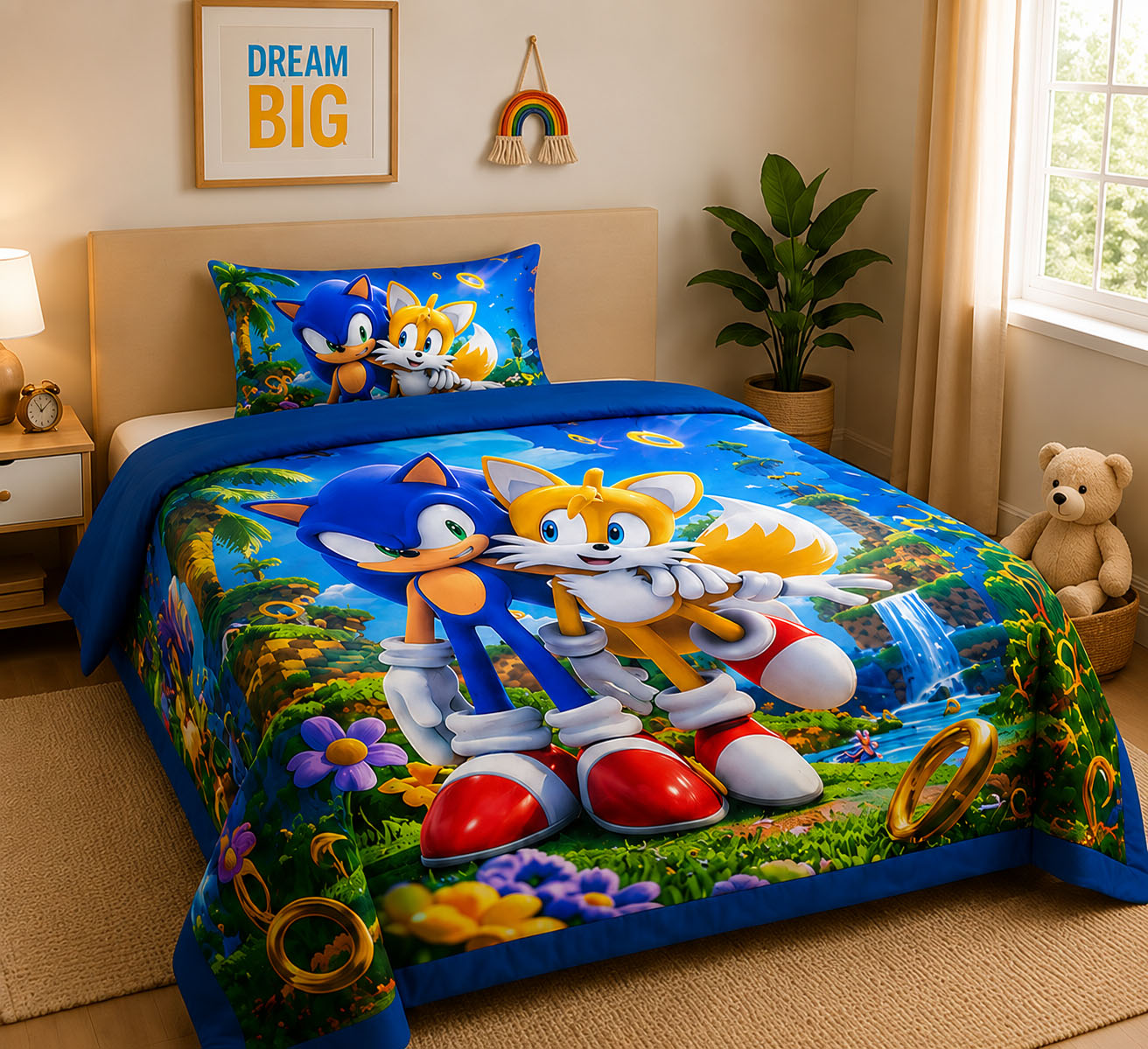 Speed Heroes Pure Cotton  Bedsheet Set
