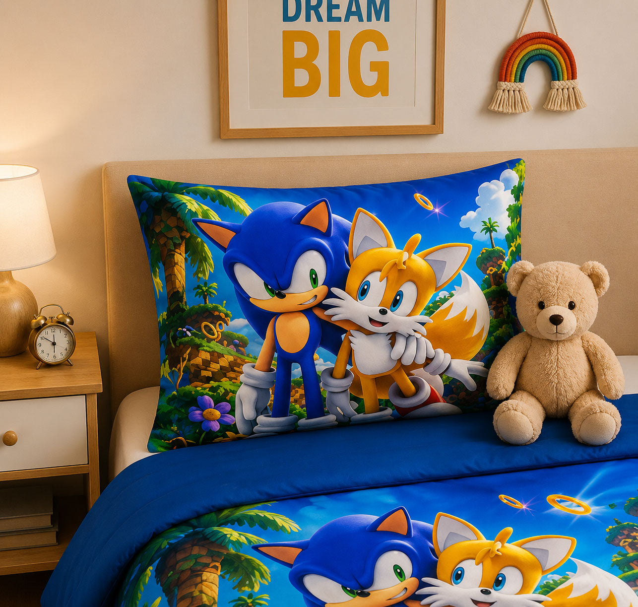 Speed Heroes Pure Cotton  Bedsheet Set