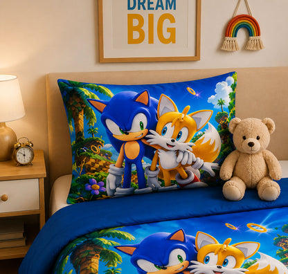 Speed Heroes Pure Cotton  Bedsheet Set