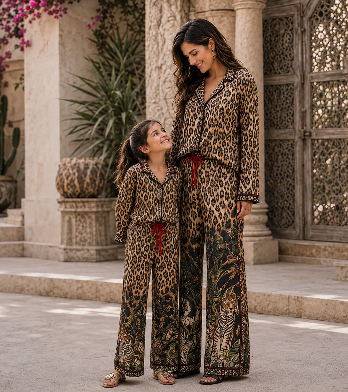 The Serengeti Luxe Mom & Me Matching Lounge Set