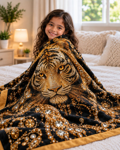 Tiger Crown Pure Cotton Blanket
