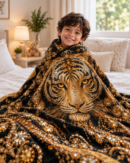 Tiger Crown Pure Cotton Blanket