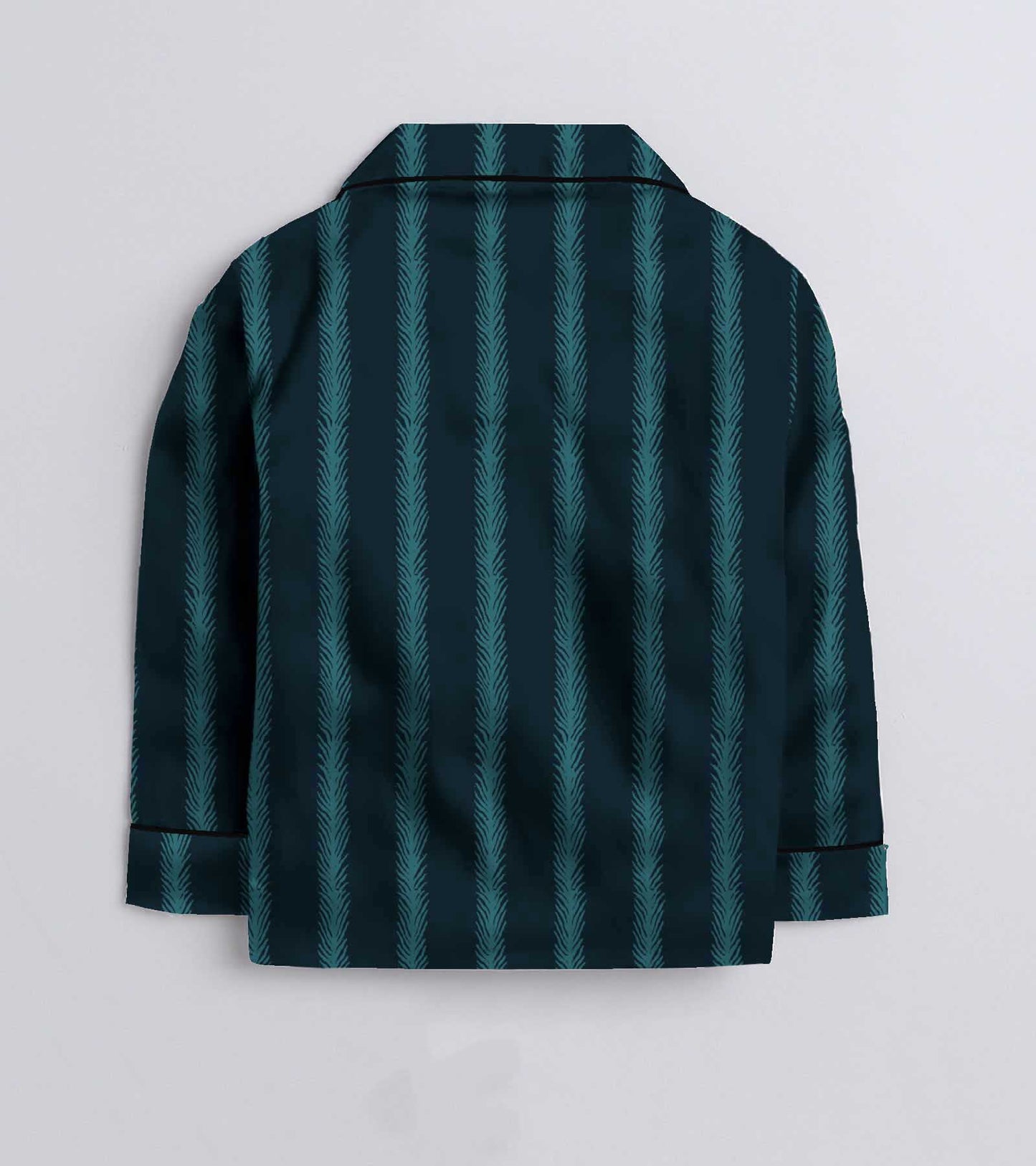 Tree Stripe Printed Nightsuit Set
