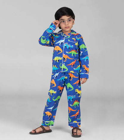 We Love dinosaur Night Suit Set