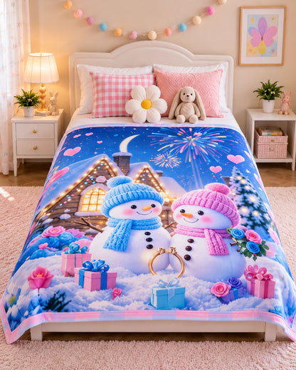 Winter Wonderland Friends Pure Cotton Blanket
